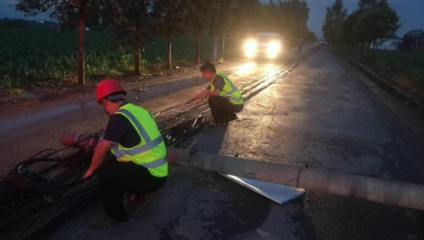 河南移動奮力搶險保汛期通信暢通